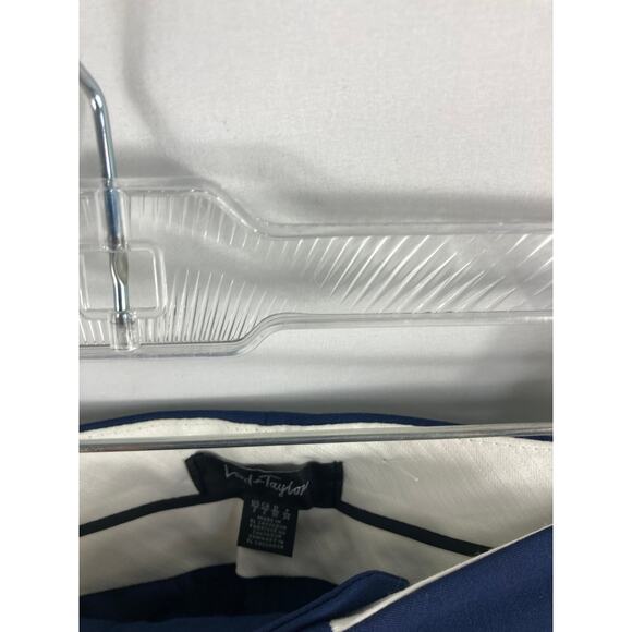 NWT Lord + Taylor Blue Cropped Dress Pant Size 2 - Picture 3 of 5